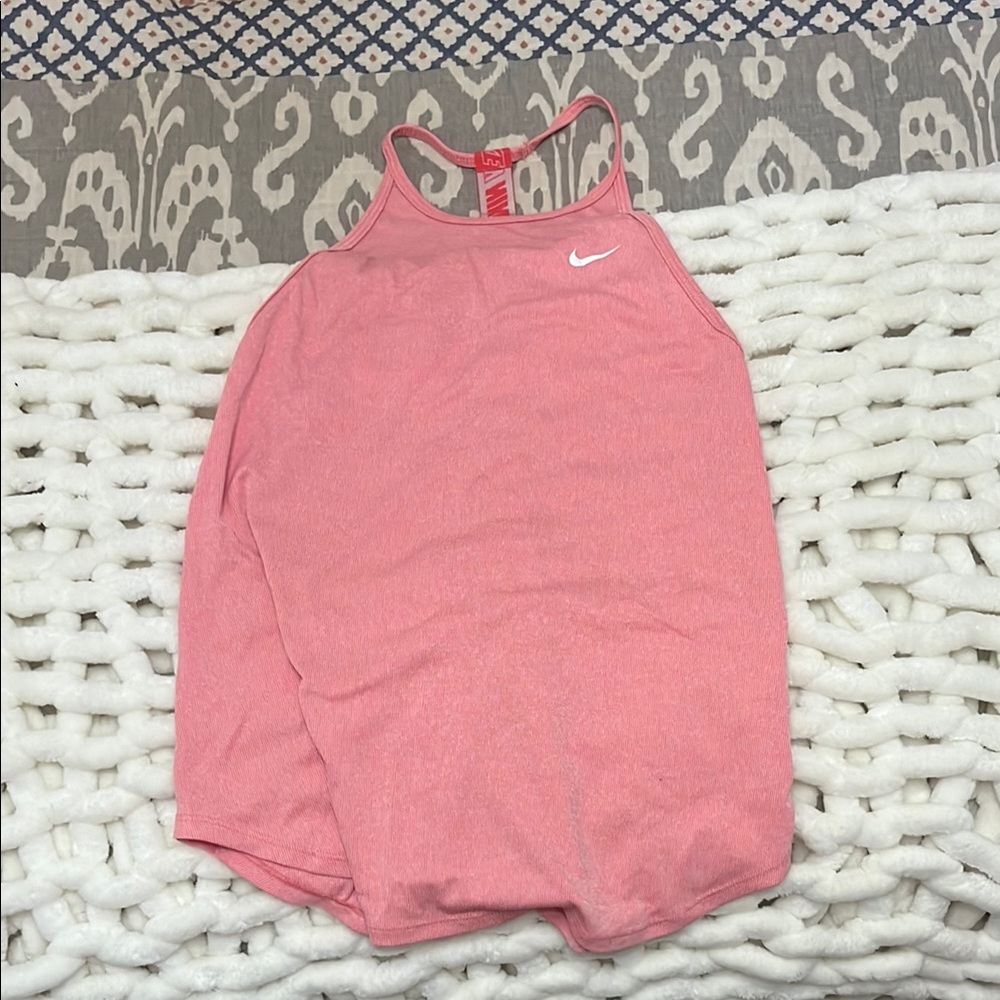 Nike Pink Racerback Tank Top
